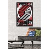 Trends International NBA Portland Trail Blazers - Maximalist Logo 23 Framed Wall Poster Prints - 2 of 4