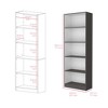 NicBex Bookcases for Living Room Modern 71.1" H 4 Tier Free Standing Storage Bookshelves with Durable Structure for Office Home - 4 of 4