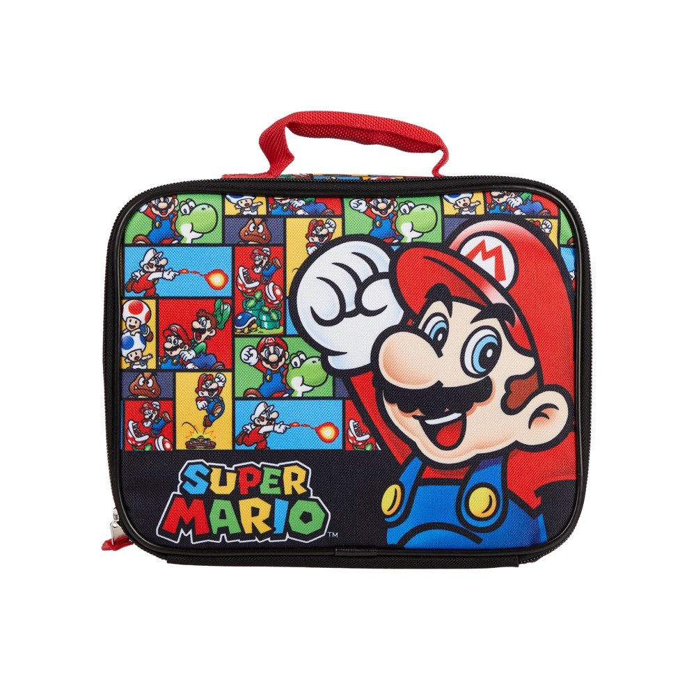 Photos - Food Container Super Mario Kids' Lunch Bag – Mario