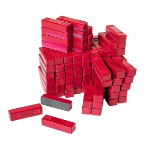 Dowling Magnets® North/South Bar Magnets, 1.13"L x .34"W x 0.25"T, Pack of 100 - 1 of 4