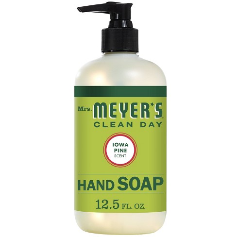 Mrs Meyer S Clean Day Hand Soap Iowa Pine 12 5 Fl Oz Target