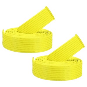 Unique Bargains Coach Teaching Practice Martial Arts Taekwondo Belts 2 Pcs - 1 of 4