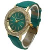 OLIVIA PRATT RHINESTONES DETAIL LEATHER STRAP WATCH - 3 of 4