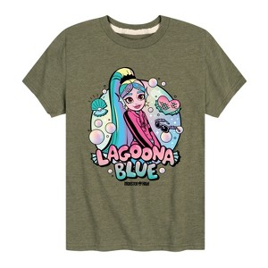 Boys' - Monster High - Lagoona Blue Bubbles Short Sleeve Graphic T-Shirt - 1 of 4