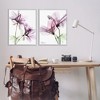 Stupell Industries Purple Flower Bloom Design 2pc Framed Giclee Art Set - 2 of 4
