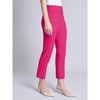 Jones New York Solid Stretch Pull-On Straight Leg Pant - 2 of 3