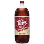Dr Pepper & Cream Soda - 2 Liter Bottle