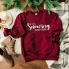 Simply Sage Market Women's Graphic Sweatshirt If It's Snowing I'm Not Going - 3 of 4
