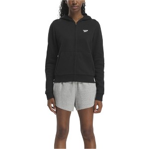 Reebok Womens Fleece Hoodie Sweatshirt - 1 of 1