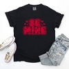 Simply Sage Market Women's Be Mine Bubble Short Sleeve Garment Dyed Tee - 3 of 4