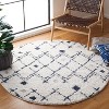 Berber Shag BER164 Power Loomed Area Rug  - Safavieh - 2 of 3