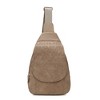 MKF Collection Cleisy M logo Embossed Vegan Leather Women’s Sling Bag by Mia K - 2 of 4