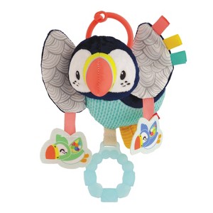 Infantino Go Gaga! Jittery Puffin Baby Toy - 1 of 4