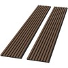 0.83 in. x 7.87 ft. x 1 ft. Slat Wood Sound Absorbing Decorative Wall Paneling 2-Pack - 2 of 4