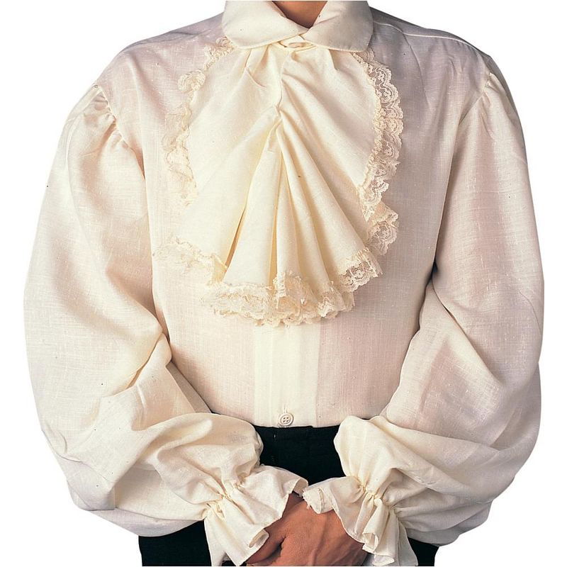 Rubie's Cavalier Pirate Adult Men's Costume Shirt, 1 of 2