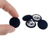 Unique Bargains Blouses Sweater Round Aluminum Cotton Fabric Cloth Covered Buttons 10 Pcs - 4 of 4
