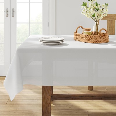 120 x 60 Solid Tablecloth White - Threshold™