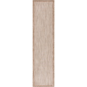 Beach House BHS404 UV & Stain Resistant Non-Shedding Power Loomed Indoor/Outdoor Rugs - Safavieh - 1 of 4