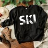 Simply Sage Market Women's Graphic Sweatshirt Ski With Trees - 3 of 4