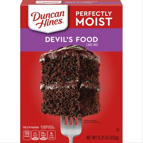 Duncan Hines Devils Food Cake Mix - 16.5oz - image 1 of 4