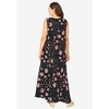 Woman Within Women's Plus Size Sleeveless Crinkle Dress - 3 of 4