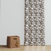 Bacati - Clouds in the City Grey Clouds Cotton Printed Single Window Curtain Panel - 3 of 4