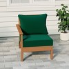 WestinTrends  Avalon Outdoor Patio HDPE Left Arm Facing Sectional Corner Club Chair with Patio Cushions - 2 of 4