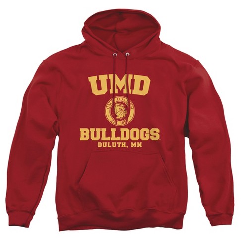 University Of Minnesota Duluth Official Circle Logo Unisex Adult Pull-Over Hoodie, Cardinal - image 1 of 4