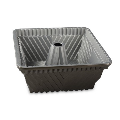 Graphite Non-Stick Aluminum Square Bundt Cake Pan