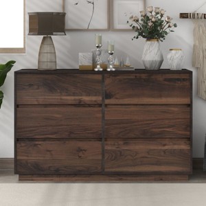 Drawer Cabinet,Dark Brown Sideboard Cabinet,Storage Cabinet With Doors,Tool Cabinet,Entryway Cabinet,Kitchen Cupboard Organizers-Cuddlewood - 1 of 4