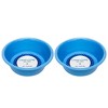 Country Living Set of 2 Coated Stainless Steel Heavy-Duty Dog Bowls – Available in 3 Colors (32oz Each) - 2 of 4