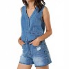 Women's Jean Scene Vest - lalavon - 2 of 3