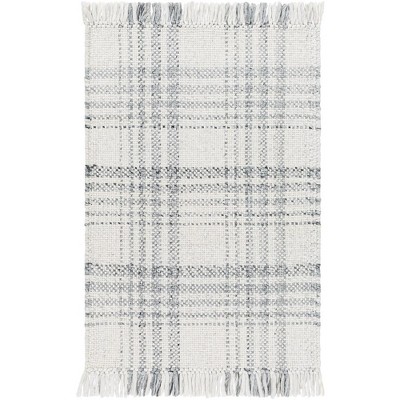 Mark & Day Alessia 8'x10' Rectangle Woven Indoor Area Rugs Slate Gray/Ivory