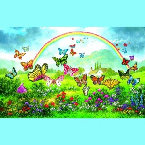 Sunsout Butterfly Holiday 550 pc   Jigsaw Puzzle 48317 - 1 of 4