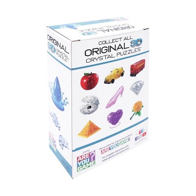 Blue Crystal Water Crown 3D Puzzle with 42 Pieces