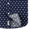 Hope & Henry Boys' Linen Short Sleeve Button Down Shirt, Infant - 3 of 4