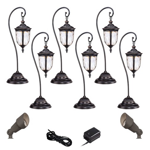 John Timberland Bellagio Bronze 10-piece Led Path And Spot Light ...