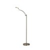 54-Inch-Long Tinsley Silver Integrated LED Task Floor Lamp for Living Room Bedroom Office House Home - 4 of 4
