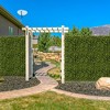 Costway 12 PCS 20" x 20" Artificial Hedge Boxwood Panels with Realistic Undulant surface - 4 of 4