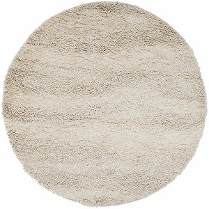 Hauteloom Round Area Rug  Off-White - 1 of 4
