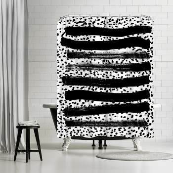 Americanflat 71" x 74" Shower Curtain, Iver by Charlotte Winter