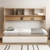 Luck Live  76.77 in. bed With 4 drawers, with bookshelf - 3 of 4