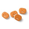 Pumpkin Jack o' Lantern Ice Cream Sandwiches - 13.52oz/4ct - Favorite Day™ - 3 of 4