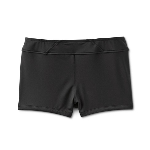 Women's Tummy Control High Waist Swim Shorts - Kona Sol™ Black L : Target