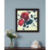 HomeRoots Japanese Blossoms Black Framed Print Wall Art - 2 of 4
