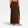 Women's Variegated Ribbed Pajama Skirt - Auden™ - 2 of 3