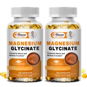 Alliwise Magnesium Glycinate 400mg Dietary Supplements - 1 of 4