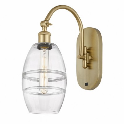 Vaz - 1 Light Arm Swivels Side to Side Wall Sconce In Industrial Style-11.63 Inches Tall and 5.88 Inches Wide