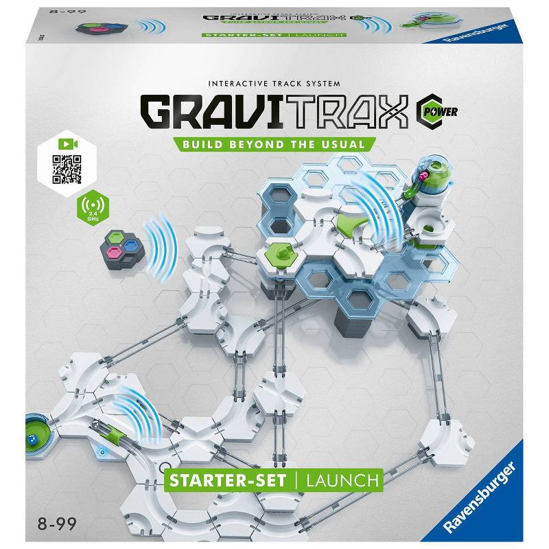 Ravensburger GraviTrax POWER Starter-Set Launch Marble Run &#38; Construction Toy, 1 of 13