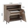 Home Accent Cabinet with Adjustable Shelf, Free Standing Cabinets - 3 of 4